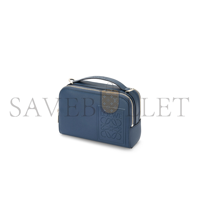 L0ew* mini crossbody camera bag in satin calfskin c565r41x05 (18*13*8.5cm)